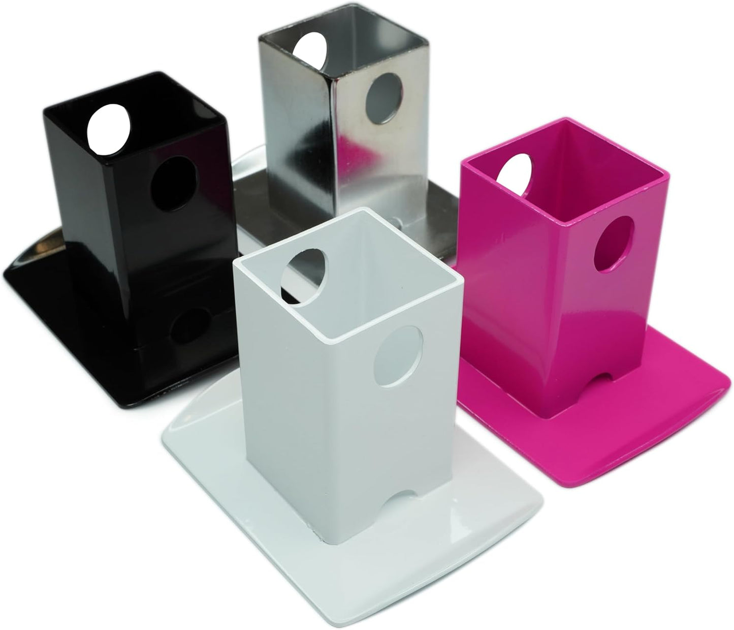 Cubierta enganche color UT Blanca emblema metal cromo