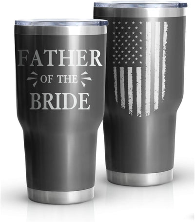 Vaso acero inox doble pared vacío 30oz regalo padre novia