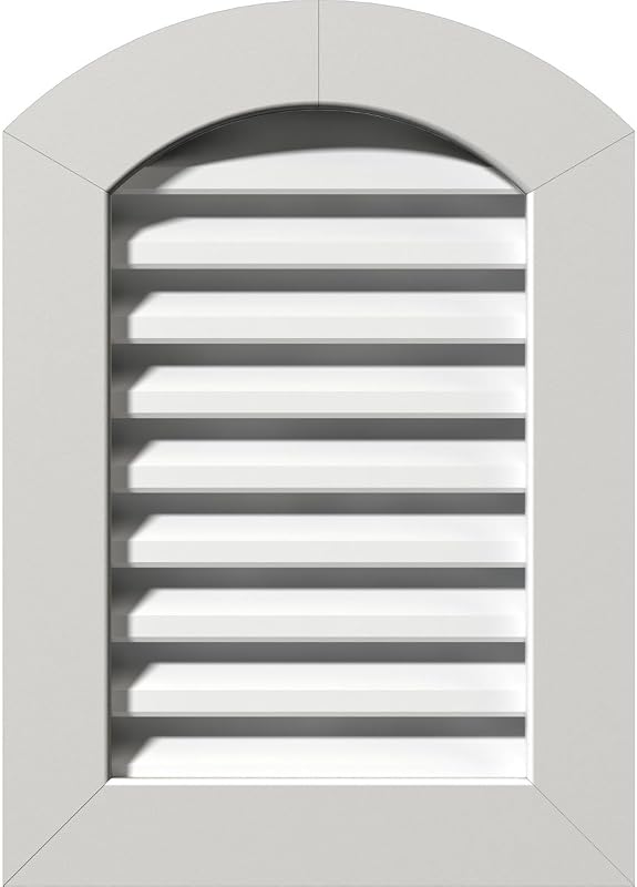Ventilación PVC dos aguas 23x35" con marco 1x4"