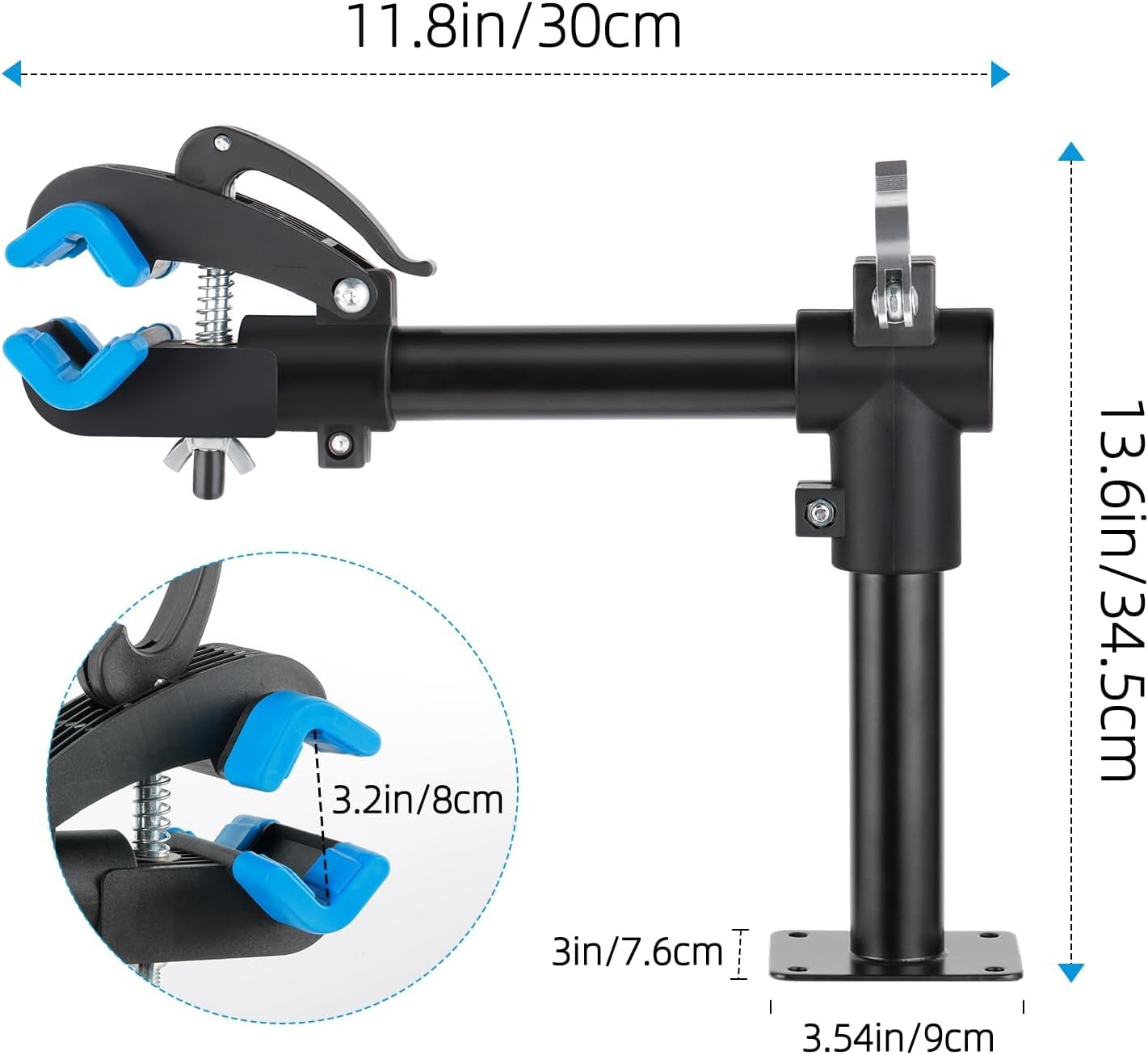 Soporte pared bicicleta reparación y mantenimiento