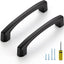 30 Manijas Cocina Negro Curvadas 3-3/4" Tocador Cajones