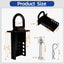 4 Pzas Anclajes D Bolsillo Estaca Ajustable 1/2"