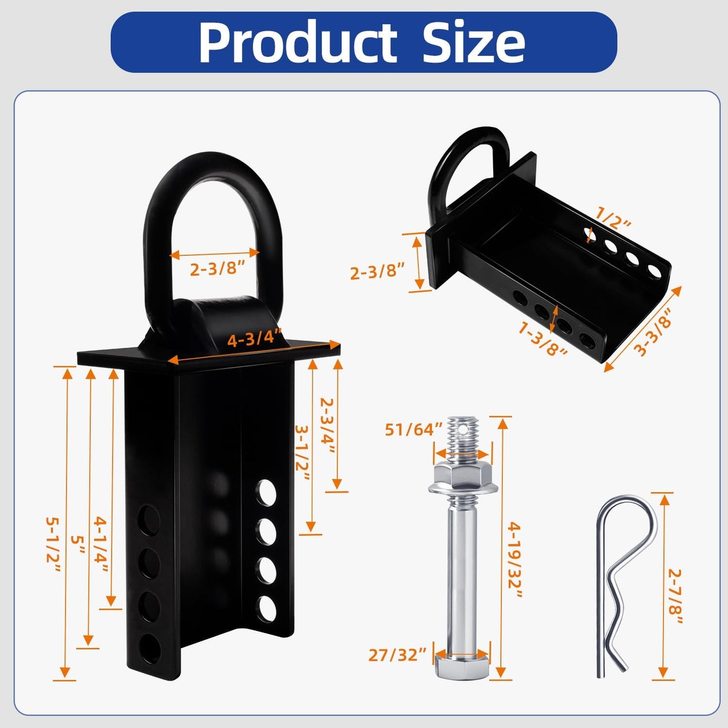 4 Pzas Anclajes D Bolsillo Estaca Ajustable 1/2"
