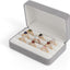Caja organizadora anillos portátil para mujeres