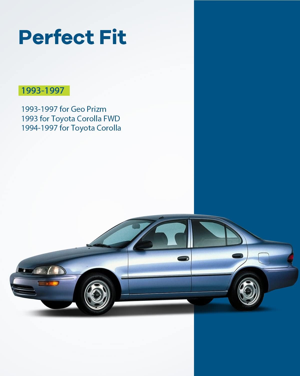 Manijas puerta repuesto Geo Prizm 93-97 8 Uds