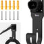Soporte cable cargador EV Tesla pared con gancho J