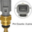 Sensor temperatura refrigerante Ford Mazda con conector