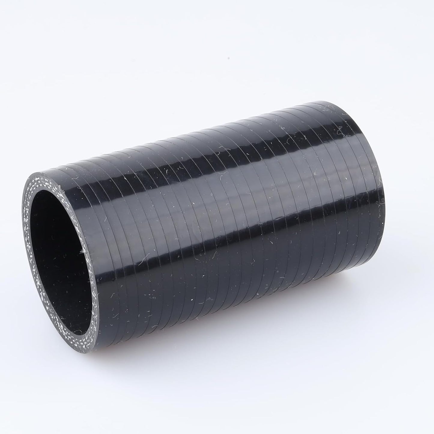 Acoplador manguera silicona 3 capas reforzado negro 3"