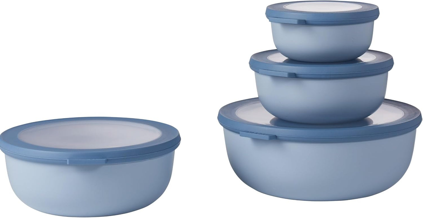 Set 4 Tazones Salvia Nórdica 350ml con Tapas