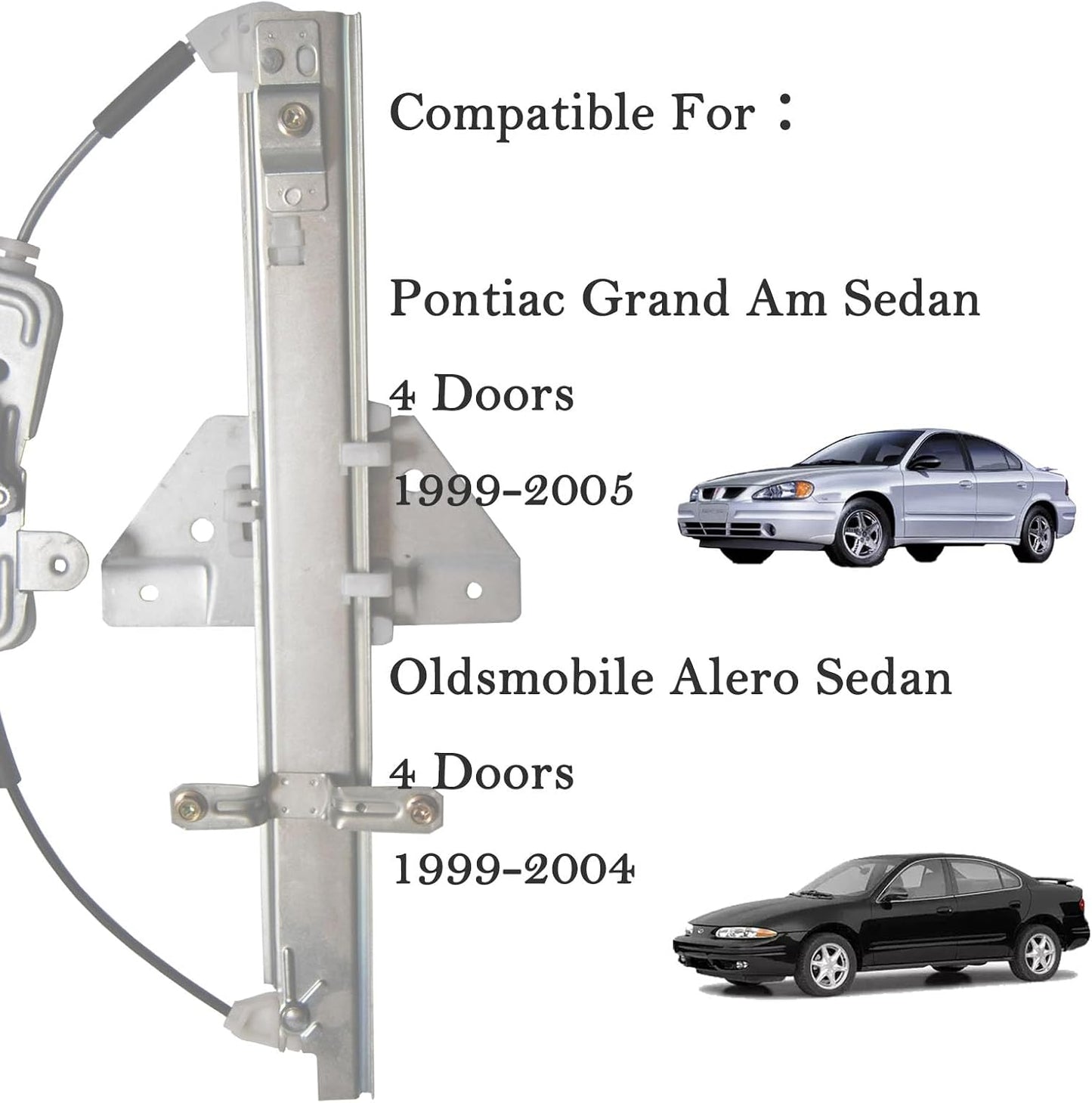 Elevalunas eléctrico trasero izq comp Pontiac Grand Am 99-05