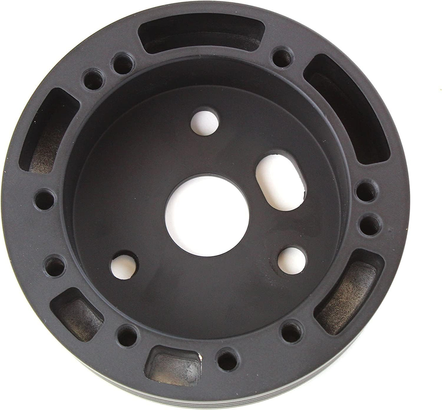 Adaptador cubo volante negro 5 y 6 agujeros