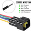 Conectores eléctricos 6 vías 16 AWG impermeables 4 set