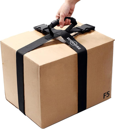 Correa transporte cajas asa ajustable estilo cruzado