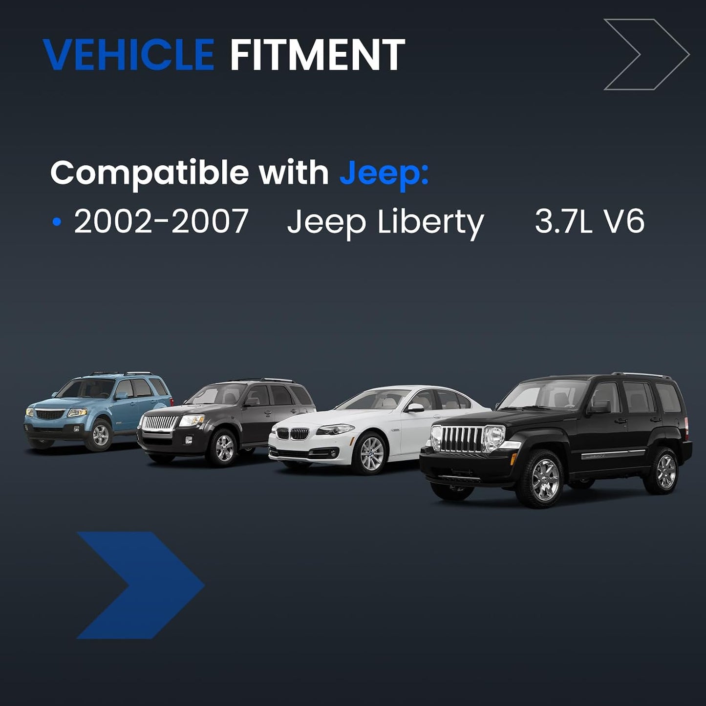 Tanque refrigerante motor comp Jeep Liberty 7L V6