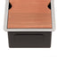 Fregadero acero inox 14 barras 14x19"