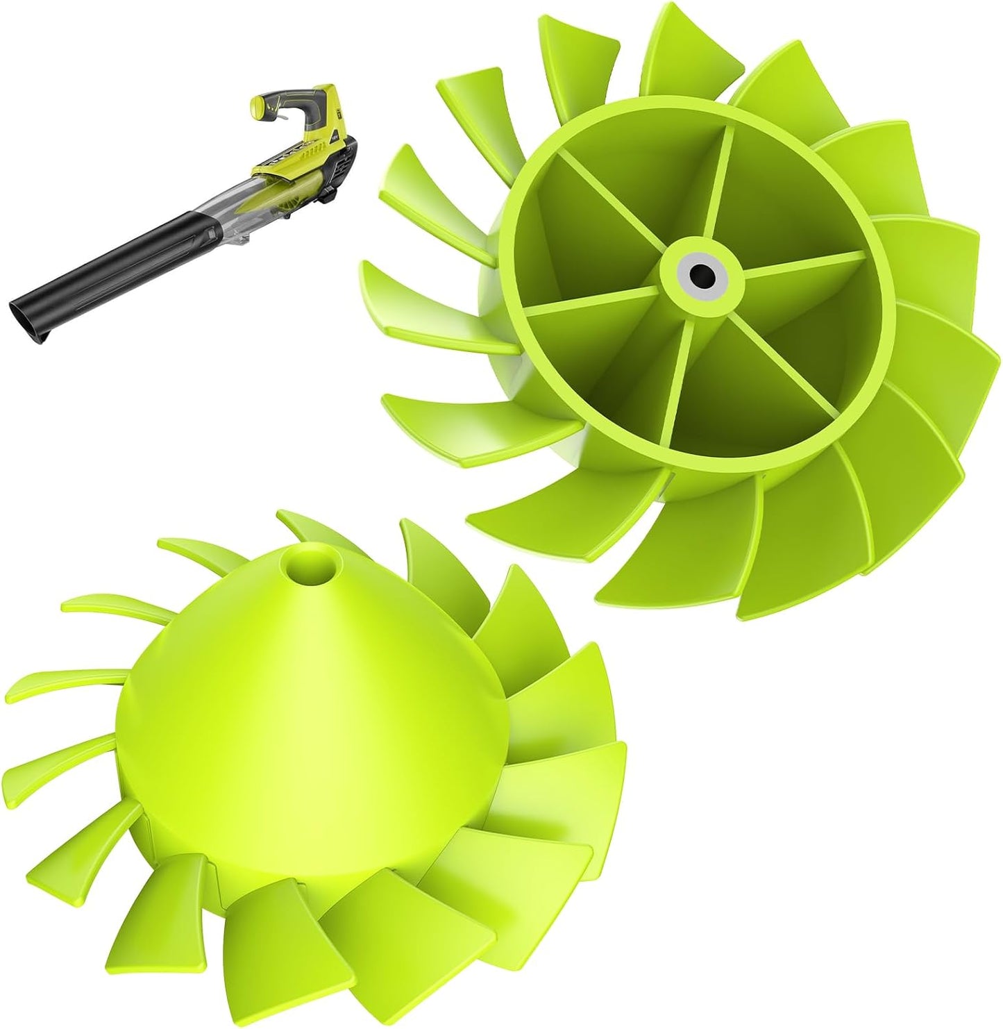 2 Ventiladores Homelite Ryobi 18V Inalámbrico P2108