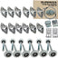 Kit herrajes puerta garaje 8ft rodillo bisagra soporte
