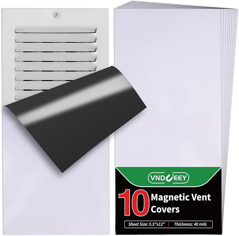 10 Cubiertas Magnéticas Ventilación 5.5x12pulg Pared