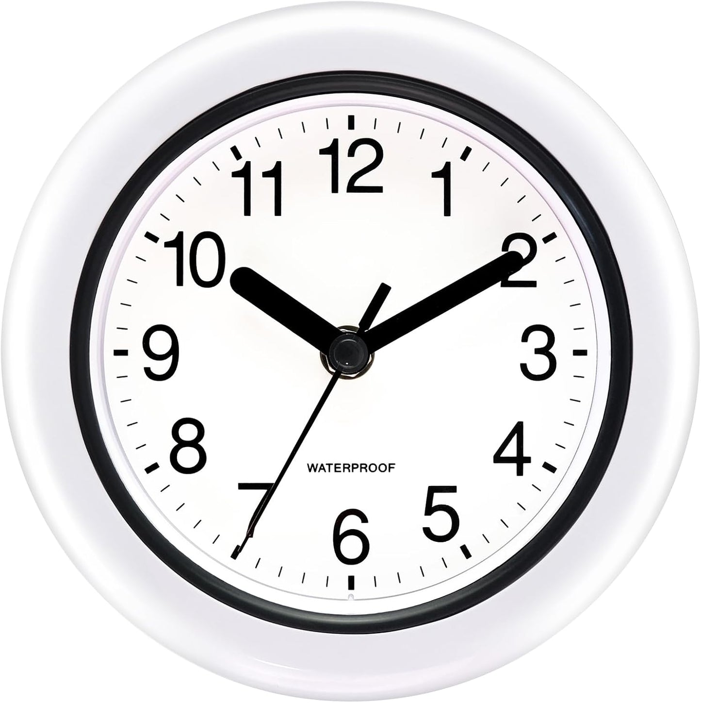 Reloj pared 6.5" resistente agua interiores exteriores