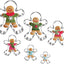 Set 6 Pzas Cortador Galletas Navideñas 4.5-0.9