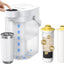 Dispensador filtro agua recargable 5 etapas 15 tazas