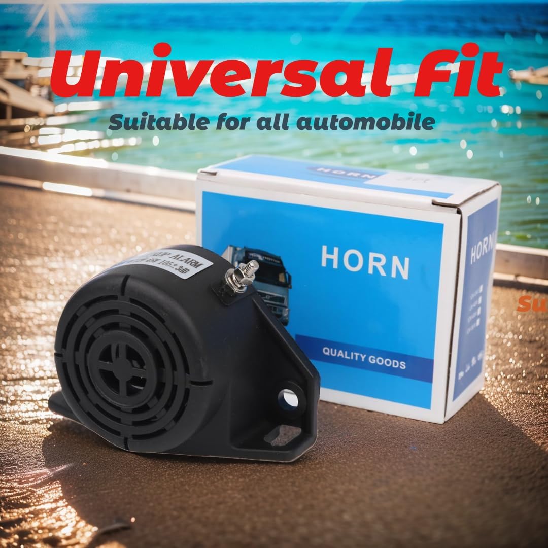 Alarma 12-48V 110db bocina inversa camión vehículos pesados