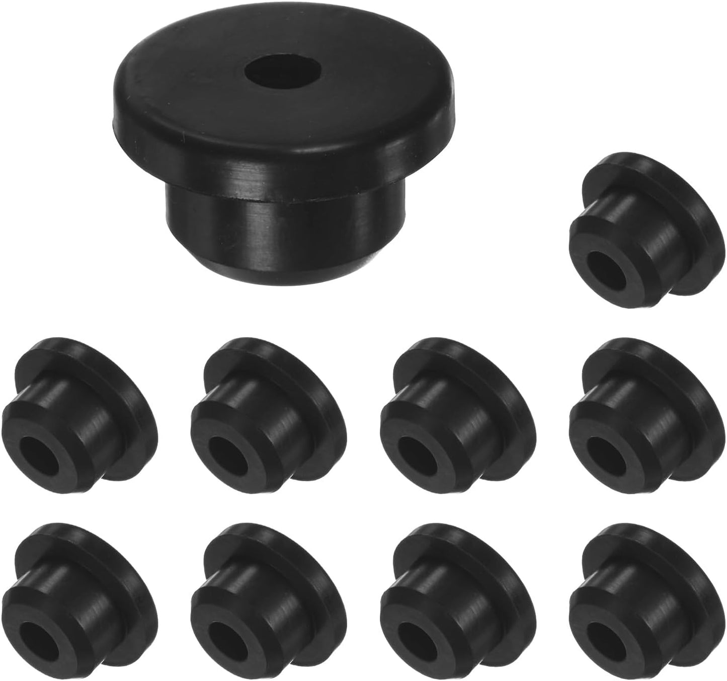 10 Arandelas Silicona 5/8pulg Diámetro 1/4pulg Automotriz