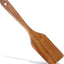 Espátula madera 12pulg para freír huevos pescado