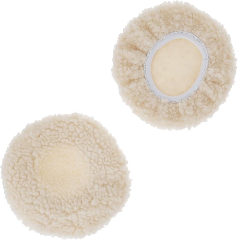 Gorro pulido lana sintética 7pulg pack 2