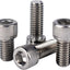 100 Tornillos Allen Acero Inox M2.5x10mm