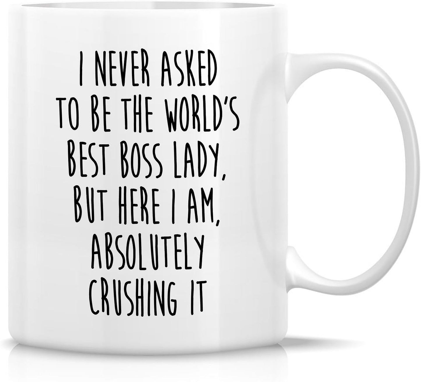 Taza Cerámica Jefa 11oz Regalo Mujer Emprendedora