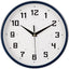 Reloj pared redondo silencioso estilo moderno color azul