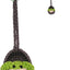 Adorno colgante crochet para auto estilo alienígena verde