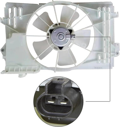 Ventilador radiador Toyota Corolla 03-08 Vibe 03-04
