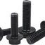 Brida dentada hexagonal M6 acero carbono grado 10.9