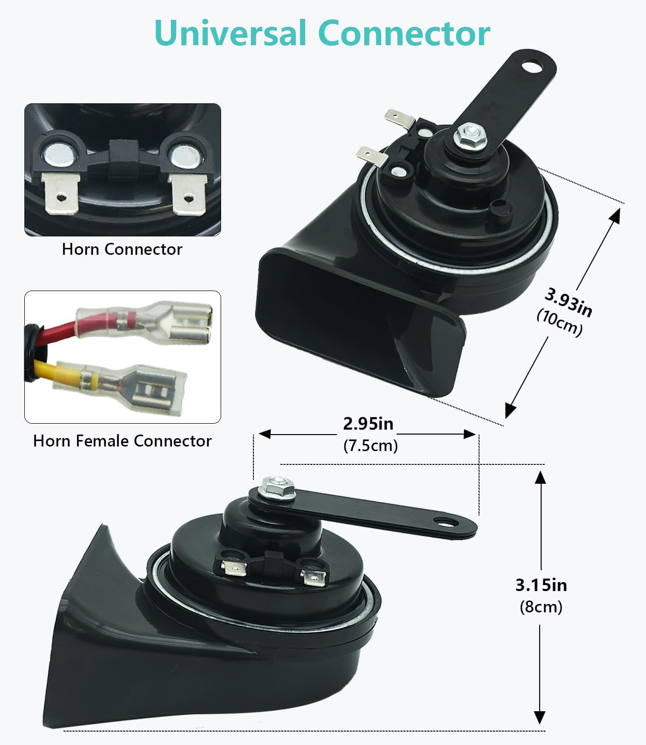 Bocina auto 12V impermeable para camión camioneta barco