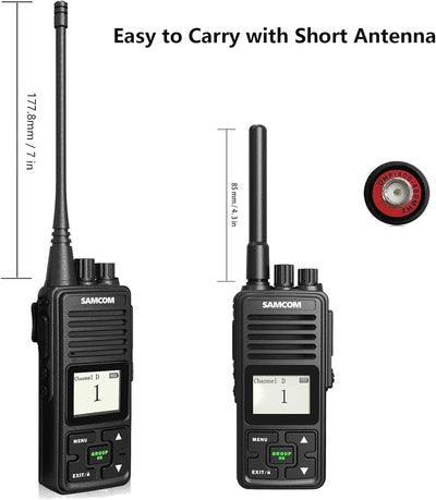 Antena original UHF 7" FPCN30A FPCN10A