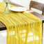 Camino mesa amarillo 10ft decoración boda bohemio