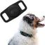 Soporte Airtag para collar mascota resistente agua negro