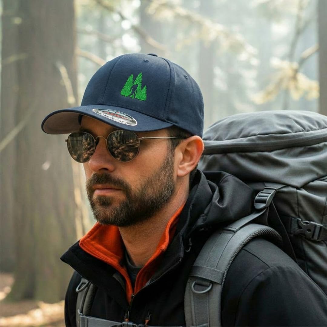 Sombrero Flexfit Woods Bigfoot A con panel lateral izquierdo