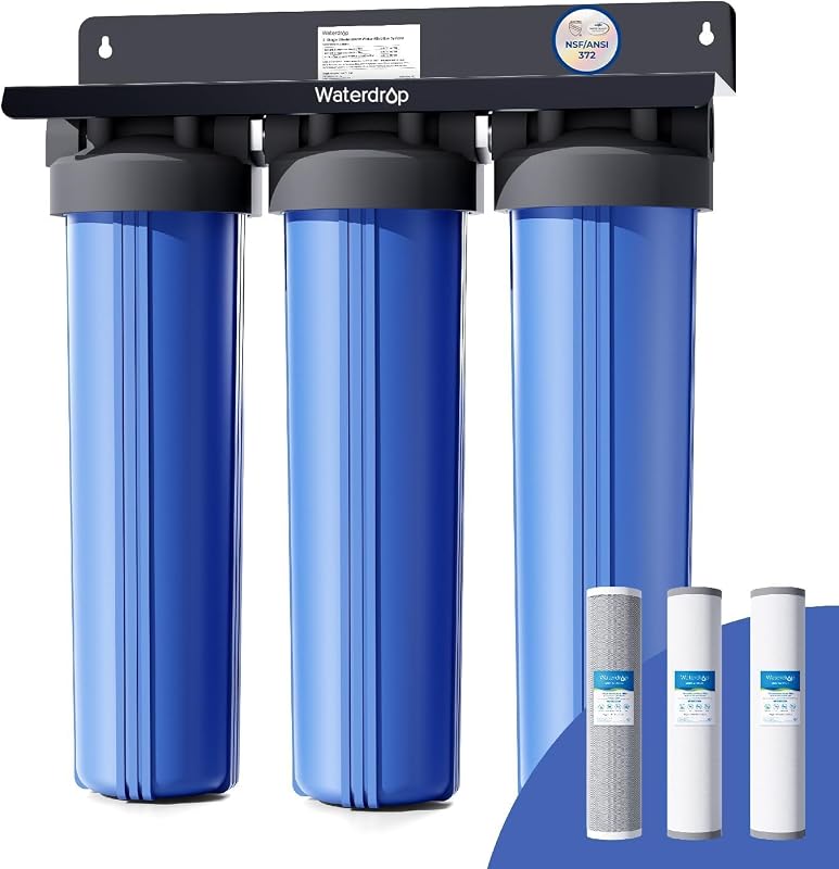 Sistema filtro agua 7 etapas reduce hierro plomo cloro