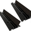 Protector cable 2 canales 1.2pulg 12000lb base goma negra