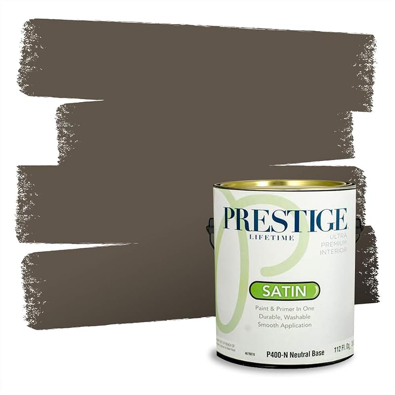 Pintura e imprimación en uno 1gal marrón cosecha