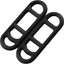 Correas goma ranuradas ajustables para bicicleta 2unid