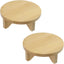 Soporte redondo para macetas madera 2 Uds