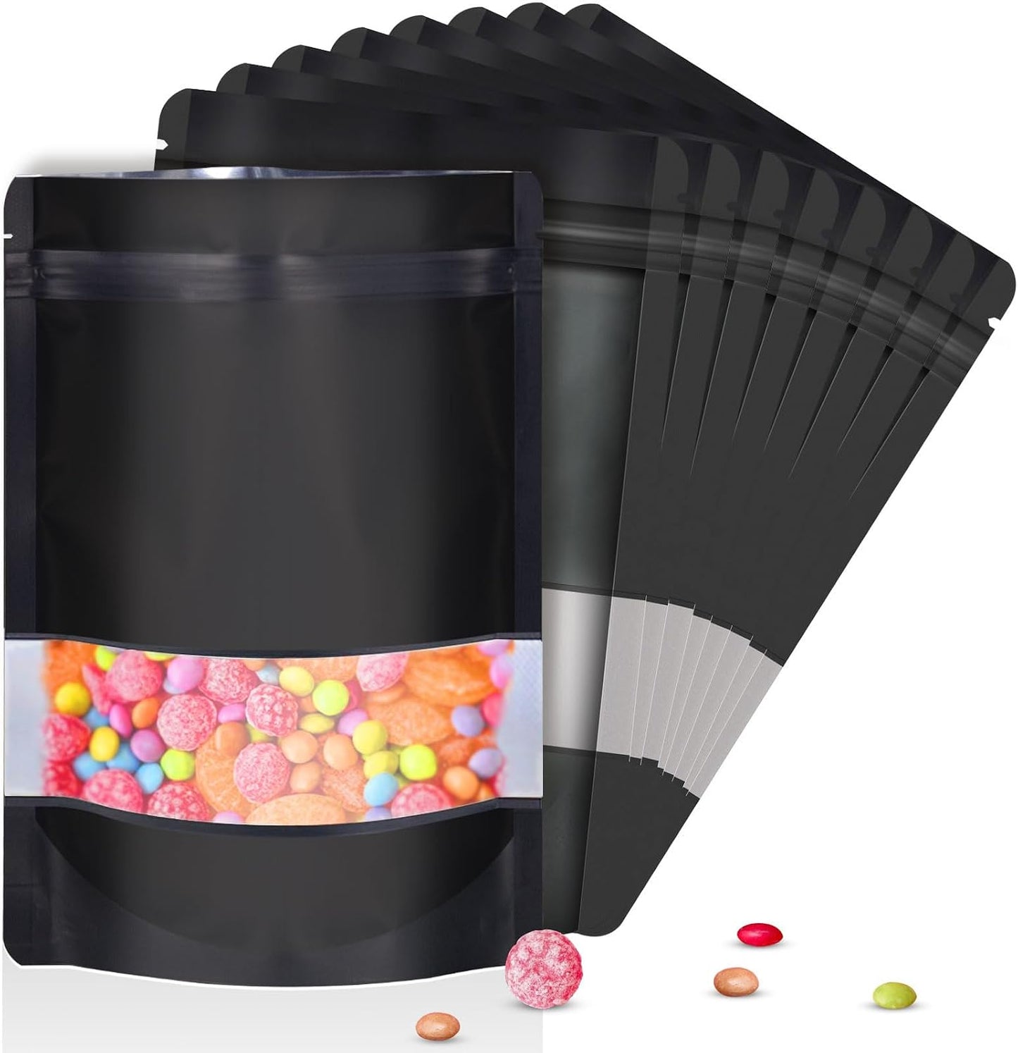 120 Bolsas Mylar 7.1x10.2" 1qt Almacenamiento Alimentos
