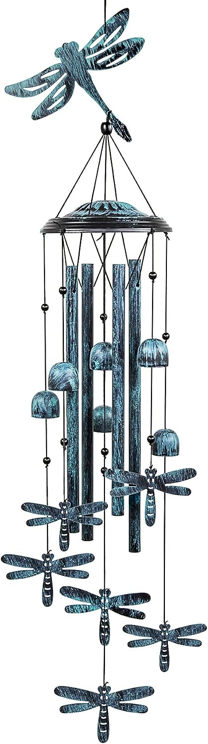 Campanillas viento al aire libre con 4 tubos aluminio