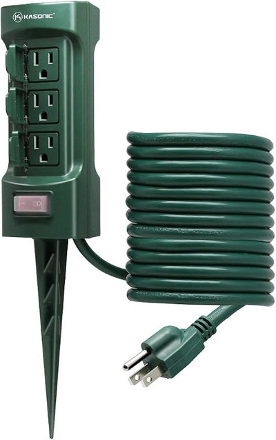 Estaca alimentación exterior cable extensión 1-3 ft SJTW