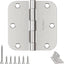 Bisagras níquel cepillado 3.5pulg pack 36 puerta