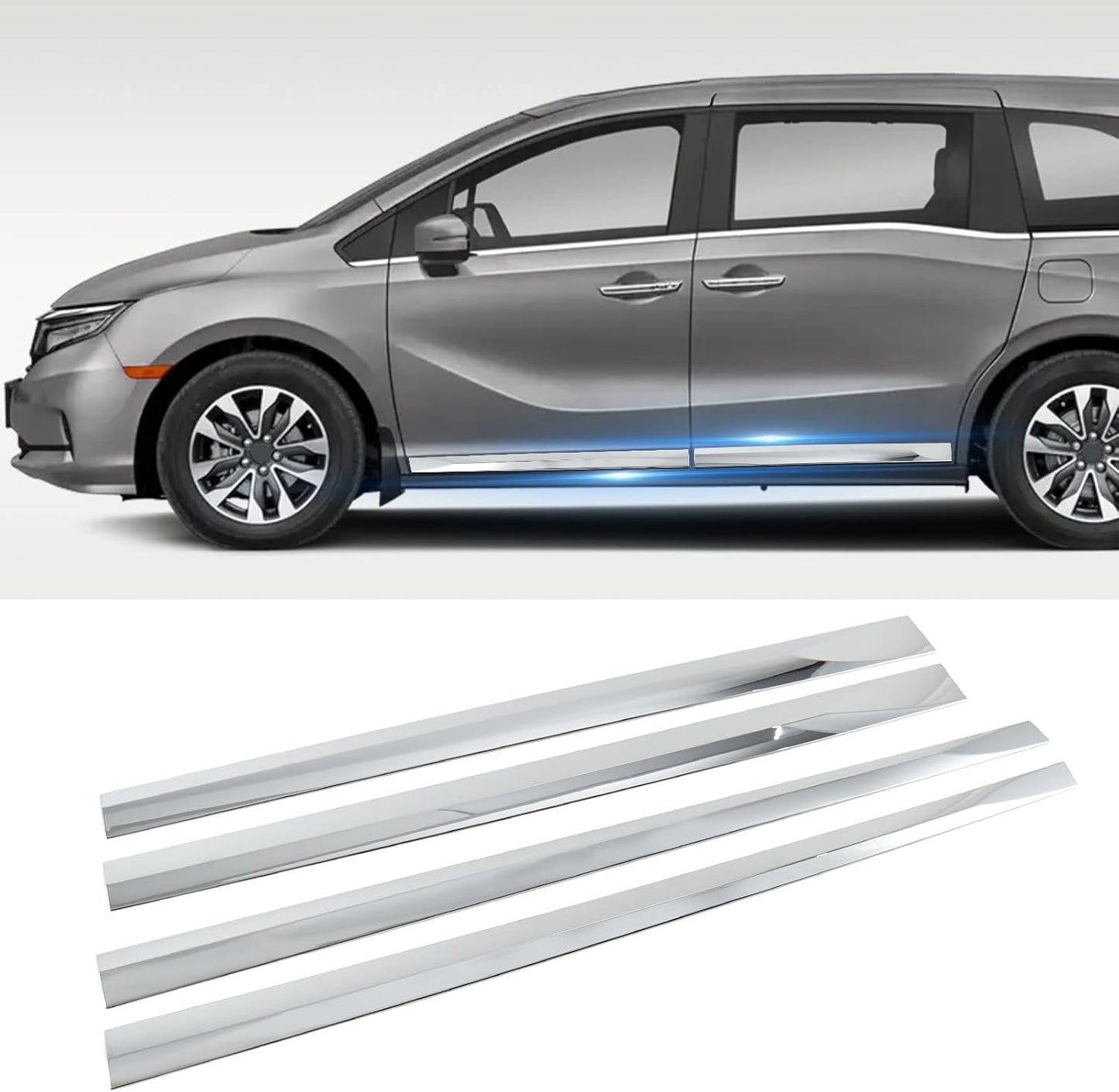 Moldura puerta cubierta cromada Honda Odyssey 18-26